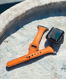 zandy（ズィーアンドワイ）の「zandy ズィー・アンド・ワイ/ Apple Watch【細身レザーバンド】 アップルウォッチバンド レザーベルト // leather7（デジタル腕時計）」