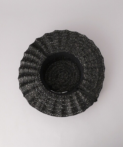 FREAK'S STORE(フリークスストア)の「Casselini/キャセリーニ なみなみハット(ハット・レディース・ナチュラル/ブラック・ONE SIZE)」の19枚目の写真