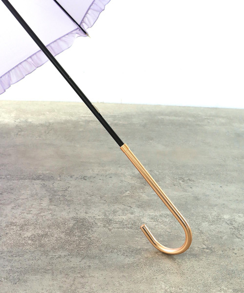 Three Four Time（ｽﾘｰﾌｫｰﾀｲﾑ）の「【Wpc.】フェミニンフリル長傘　（UVカット）　＠（長傘・レディース・ネイビー/ベージュ/ラベンダー・FREE）」の19枚目の写真