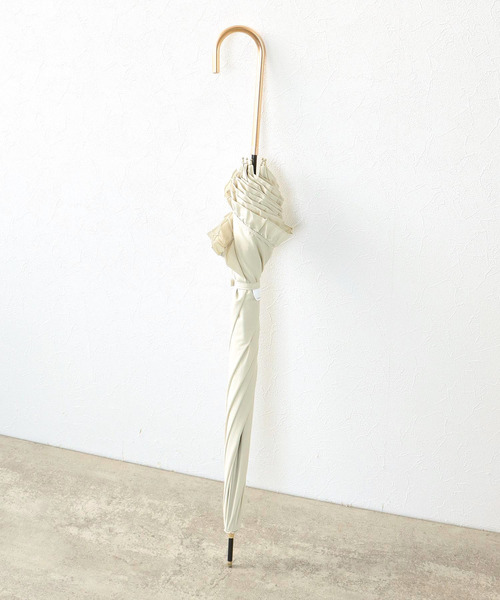 Three Four Time（ｽﾘｰﾌｫｰﾀｲﾑ）の「【Wpc.】フェミニンフリル長傘　（UVカット）　＠（長傘・レディース・ネイビー/ベージュ/ラベンダー・FREE）」の10枚目の写真