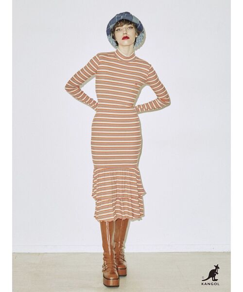 jouetie（ジュエティ）の「【KANGOL】デニムハット（ハンチング/ベレー帽・レディース・インディゴブルー・M）」の11枚目の写真