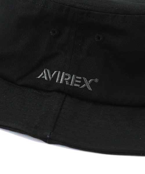 AVIREX(アヴィレックス)の「SAFARI HAT / サファリハット / ブリムハットAVIREX / アヴィレックス(ハット・メンズ・オリーブ系/ブラック・F)」の6枚目の写真