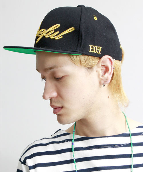 WEGO(ウィゴー)の「WEGO/Careful BBキャップ(キャップ・メンズ・ネイビー/ホワイト/ブラック・FREE)」の1枚目の写真