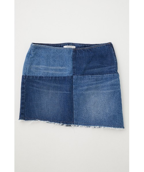 MOUSSY（マウジー）の「PANEL DENIM MINI スカート（デニムスカート・レディース・ブルー・0/2/1）」の14枚目の写真