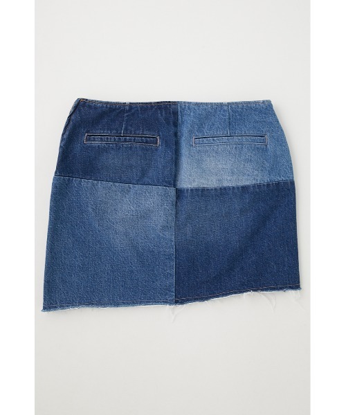 MOUSSY（マウジー）の「PANEL DENIM MINI スカート（デニムスカート・レディース・ブルー・0/2/1）」の11枚目の写真