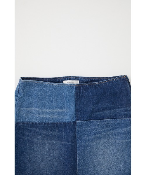 MOUSSY（マウジー）の「PANEL DENIM MINI スカート（デニムスカート・レディース・ブルー・0/2/1）」の10枚目の写真