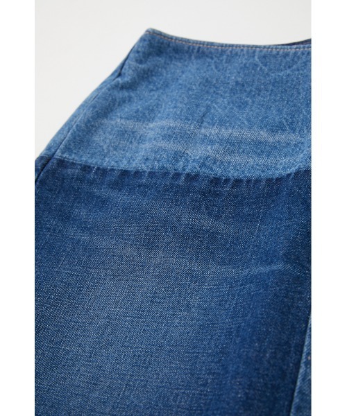 MOUSSY（マウジー）の「PANEL DENIM MINI スカート（デニムスカート・レディース・ブルー・0/2/1）」の7枚目の写真