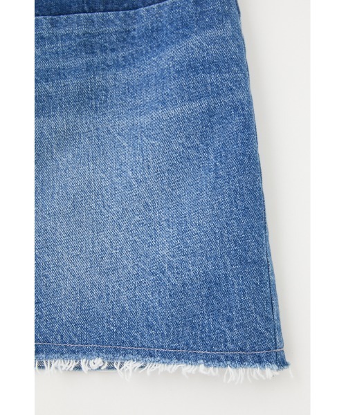 MOUSSY（マウジー）の「PANEL DENIM MINI スカート（デニムスカート・レディース・ブルー・0/2/1）」の9枚目の写真