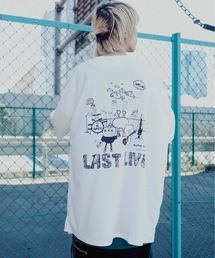 AFYF MESH TR PRINT SS TEE4/メッシュTR半袖Tシャツ