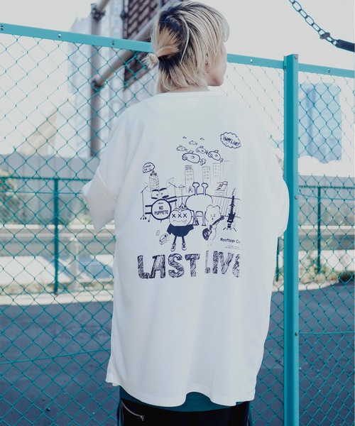 AFYF（エーエフワイエフ）の「AFYF MESH TR PRINT SS TEE4/メッシュTR半袖Tシャツ（Tシャツ/カットソー・メンズ・ブラック系その他/ホワイト系その他2/ブラック系その他3/ブラック系その他2/ホワイト系その他/ホワイト系その他3/ブラック系その他4/ホワイト系その他4/ブラック系その他5/ホワイト系その他6/ホワイト系その他7/ホワイト系/ホワイト系1/ブラック系その他6/ブラック系その他7/ブラック系・FREE）」の6枚目の写真