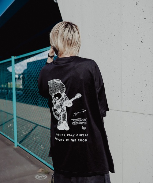 AFYF（エーエフワイエフ）の「AFYF MESH TR PRINT SS TEE4/メッシュTR半袖Tシャツ（Tシャツ/カットソー・メンズ・ブラック系その他/ホワイト系その他2/ブラック系その他3/ブラック系その他2/ホワイト系その他/ホワイト系その他3/ブラック系その他4/ホワイト系その他4/ブラック系その他5/ホワイト系その他6/ホワイト系その他7/ホワイト系/ホワイト系1/ブラック系その他6/ブラック系その他7/ブラック系・FREE）」の13枚目の写真