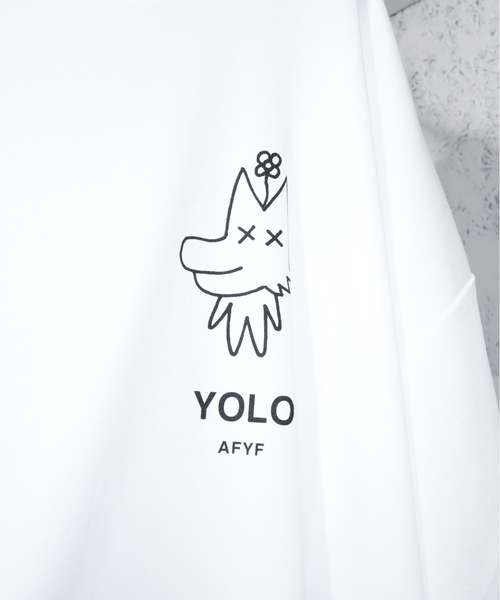 AFYF（エーエフワイエフ）の「AFYF MESH TR PRINT SS TEE4/メッシュTR半袖Tシャツ（Tシャツ/カットソー・メンズ・ブラック系その他/ホワイト系その他2/ブラック系その他3/ブラック系その他2/ホワイト系その他/ホワイト系その他3/ブラック系その他4/ホワイト系その他4/ブラック系その他5/ホワイト系その他6/ホワイト系その他7/ホワイト系/ホワイト系1/ブラック系その他6/ブラック系その他7/ブラック系・FREE）」の18枚目の写真