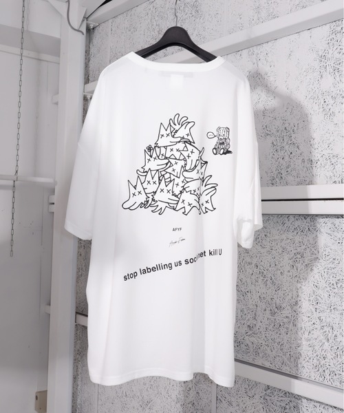 AFYF（エーエフワイエフ）の「AFYF MESH TR PRINT SS TEE4/メッシュTR半袖Tシャツ（Tシャツ/カットソー・メンズ・ブラック系その他/ホワイト系その他2/ブラック系その他3/ブラック系その他2/ホワイト系その他/ホワイト系その他3/ブラック系その他4/ホワイト系その他4/ブラック系その他5/ホワイト系その他6/ホワイト系その他7/ホワイト系/ホワイト系1/ブラック系その他6/ブラック系その他7/ブラック系・FREE）」の19枚目の写真