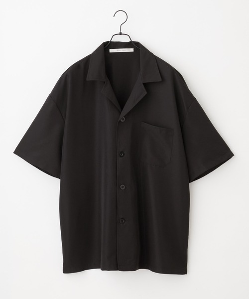 Anchor Smith(アンカー スミス)の「【 セットアップ 】ルーズシルエットハーフスリーブシャツジャケット&スラックスハーフパンツ(セットアップ・メンズ・ブラック/グレー・M/L/XL)」の17枚目の写真