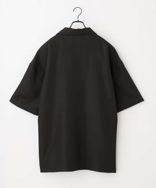 Anchor Smith(アンカー スミス)の「【 セットアップ 】ルーズシルエットハーフスリーブシャツジャケット&スラックスハーフパンツ(セットアップ・メンズ・ブラック/グレー・M/L/XL)」の18枚目の写真