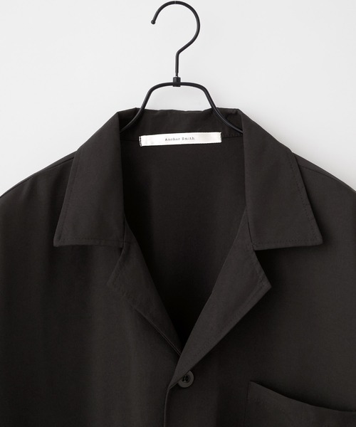 Anchor Smith(アンカー スミス)の「【 セットアップ 】ルーズシルエットハーフスリーブシャツジャケット&スラックスハーフパンツ(セットアップ・メンズ・ブラック/グレー・M/L/XL)」の19枚目の写真