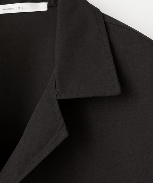 Anchor Smith(アンカー スミス)の「【 セットアップ 】ルーズシルエットハーフスリーブシャツジャケット&スラックスハーフパンツ(セットアップ・メンズ・ブラック/グレー・M/L/XL)」の20枚目の写真