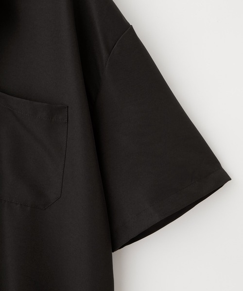 Anchor Smith(アンカー スミス)の「【 セットアップ 】ルーズシルエットハーフスリーブシャツジャケット&スラックスハーフパンツ(セットアップ・メンズ・ブラック/グレー・M/L/XL)」の22枚目の写真