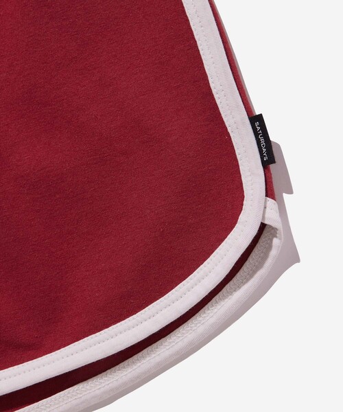 Saturdays NYC（サタデーズ ニューヨークシティ ）の「Tajah Short（その他パンツ・レディース・レッド・M/S）」の9枚目の写真