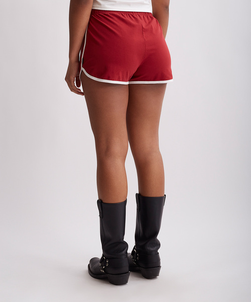 Saturdays NYC（サタデーズ ニューヨークシティ ）の「Tajah Short（その他パンツ・レディース・レッド・M/S）」の4枚目の写真