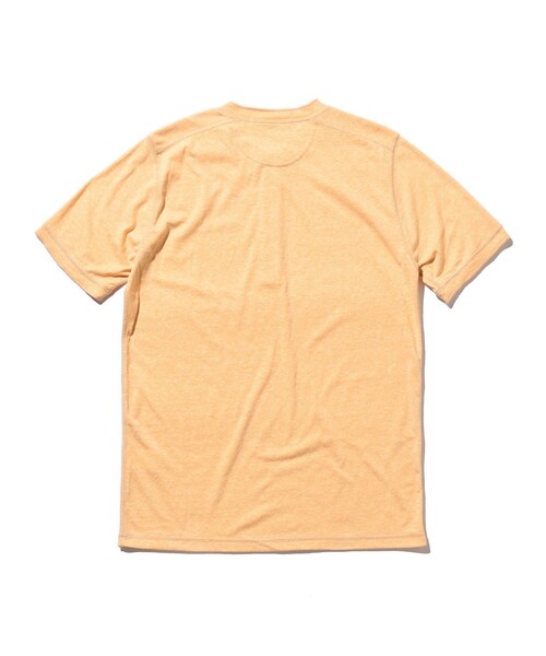 BEAMS PLUS（ビームスプラス）の「BEAMS PLUS / ヘンリーネック Tシャツ（Tシャツ/カットソー・メンズ・オレンジ/サックスブルー/ピンク/イエロー/グレー・X-LARGE/LARGE/SMALL/MEDIUM）」の15枚目の写真