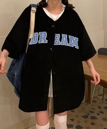 MGV | センターロゴユニフォームライクシャツ(シャツ/ブラウス)