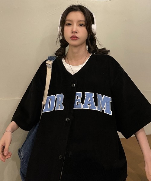 MGV（エムジーヴィー）の「センターロゴユニフォームライクシャツ（シャツ/ブラウス・レディース・ホワイト/ブラック・MEDIUM/LARGE/X-LARGE）」の15枚目の写真