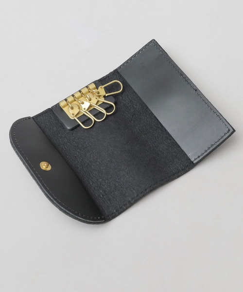 新品　レザーキーケース　牛革馬革YUHAKU SevenStars セブンスター レザークラフト優 栃木レザー キーケース スマートキー メンズ