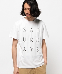 Saturdays NYC | SATURDAYS SURF NYC / “Thin Stack” Tシャツ(Tシャツ/カットソー)
