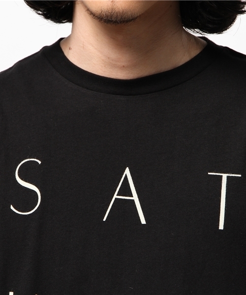 Saturdays NYC（サタデーズ ニューヨークシティ ）の「SATURDAYS SURF NYC / “Thin Stack” Tシャツ（Tシャツ/カットソー・メンズ・ホワイト/ブラック・SMALL/X-SMALL/MEDIUM/LARGE）」の5枚目の写真