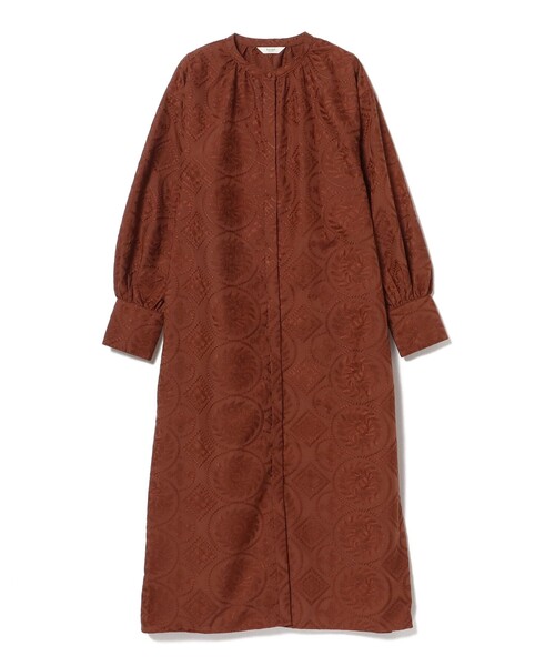 総刺繍 オーバー シャツワンピース（ワンピース）｜BEAMS HEART