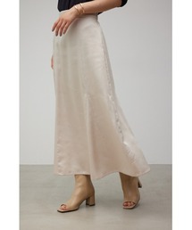 AZUL by moussy | サテンフレアスカート(スカート)