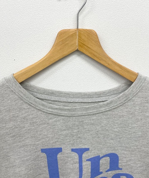 Futier land（フューティアランド）の「BIGロゴロングTシャツ（Tシャツ/カットソー・レディース・ホワイト/ライトグレー/杢グレー/チャコールグレー/オートミール・FREE）」の15枚目の写真