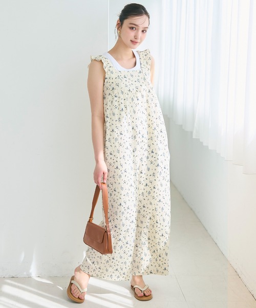 新品未使用COCODEAL プリーツフリルオールインワン　アイボリー　S プリーツフリルオールインワン｜PETAL ONLINE（ペタルオンライン）
