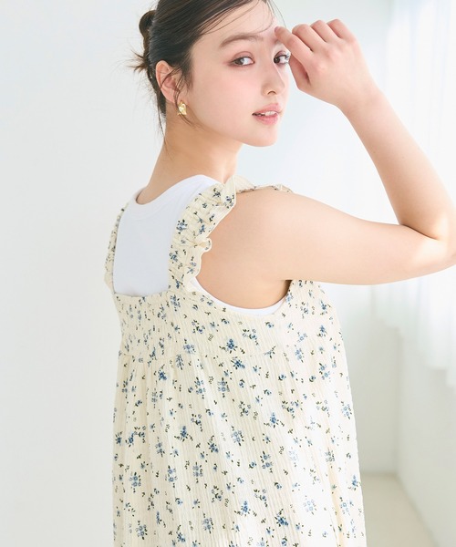 yuni ポプリンオールインワン yuni ポプリンオールインワン