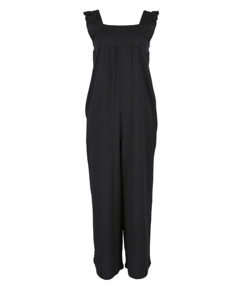 coca（coca）（コカ）の「シボシャーリングフリルオールインワン（つなぎ/オールインワン・レディース・ブラック/ドット/ライトベージュ/A・M/L）」の20枚目の写真