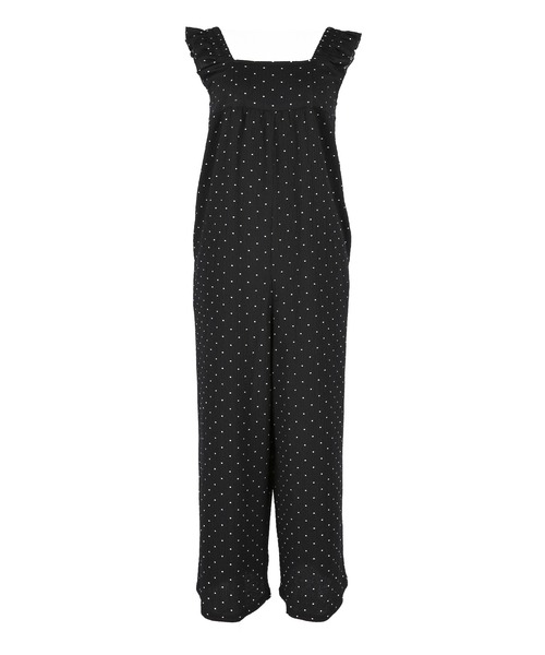 coca（coca）（コカ）の「シボシャーリングフリルオールインワン（つなぎ/オールインワン・レディース・ブラック/ドット/ライトベージュ/A・M/L）」の21枚目の写真