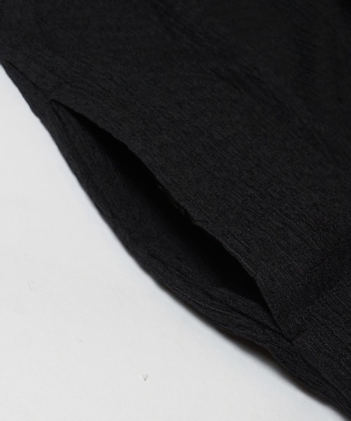 coca(coca)(コカ)の「\再入荷/シボシャーリングフリルオールインワン(つなぎ/オールインワン・レディース・ブラック/ドット/ライトベージュ/A/B・M/L/S)」の20枚目の写真