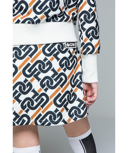 CPG GOLF（シーピージーゴルフ）の「チェーンロゴグラフィカルスカート