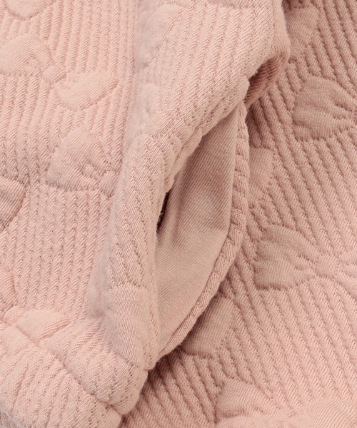 petit main（プティマイン）の「【リンク】リボンキルトZIP羽織り（Tシャツ/カットソー・キッズ・トップグレー/ライトピンク/アイボリー/ブラック・80ｃｍ/90cm/100cm/110cm/120cm/130cm）」の18枚目の写真