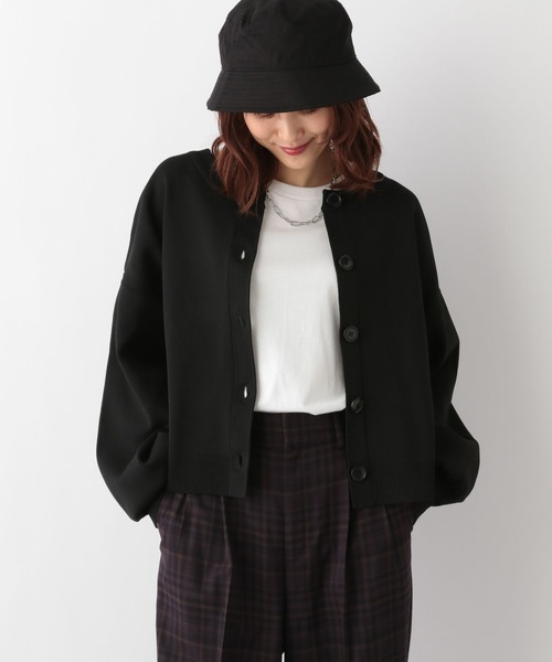 GLOBAL WORK(グローバルワーク)の「リッチライトニット2WAYカーディガン/962925(カーディガン/ボレロ・レディース・イエロー系その他/グレイッシュベージュ/その他/ブラック・FREE/SHORT)」の10枚目の写真