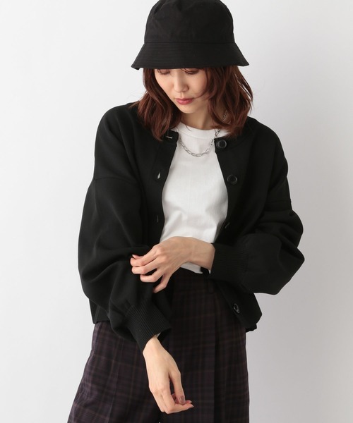 GLOBAL WORK(グローバルワーク)の「リッチライトニット2WAYカーディガン/962925(カーディガン/ボレロ・レディース・イエロー系その他/グレイッシュベージュ/その他/ブラック・FREE/SHORT)」の11枚目の写真