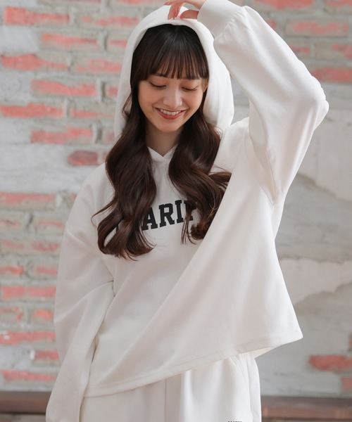 Honeys（ハニーズ）の「ゆるロゴパーカー（パーカー）」 - WEAR