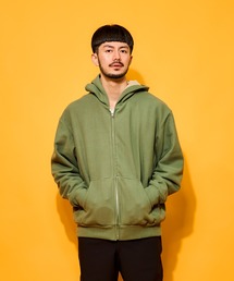 BURLAP OUTFITTER（バーラップアウトフィッター）の「GRID FLEECE LINED F/Z PARKA / グリッドフリース ラインド フルジップ パーカ（パーカー）」