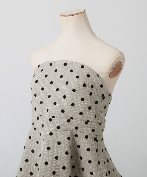 Julia Boutique（ジュリアブティック）の「ツイードビスチェ/23503（ベスト・レディース・ブラック/ドット・ONE）」の18枚目の写真