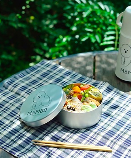 MAMBO アルミ弁当箱 丸型（お弁当箱）｜MAMBO（マンボ）の