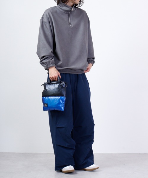 ROOTOTE（ルートート）の「ROOTOTE　フェザールー中綿サコッシュ（ショルダーバッグ・メンズ・ブルー系その他/グリーン系その他/ブラック×ブルー/イエロー/ピンク/カーキ/シルバー系その他/ブラック・FREE）」の12枚目の写真