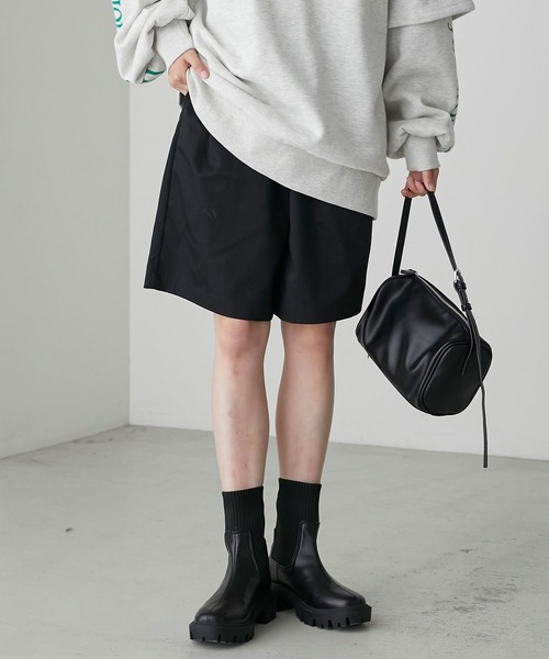 forksy.（フォルクシー）の「【forksy.】タンクソールソックスブーツ（ブーツ・レディース・アイボリー/カーキ/ブラック・M/L/S）」の17枚目の写真