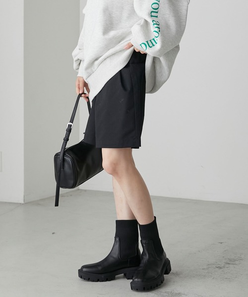 forksy.（フォルクシー）の「【forksy.】タンクソールソックスブーツ（ブーツ・レディース・アイボリー/カーキ/ブラック・M/L/S）」の18枚目の写真