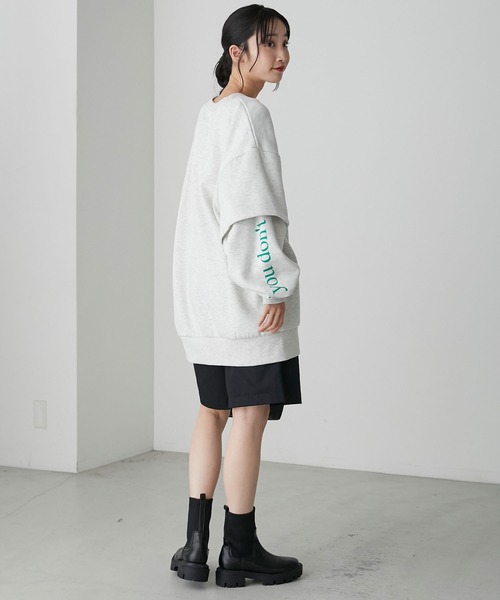 forksy.（フォルクシー）の「【forksy.】タンクソールソックスブーツ（ブーツ・レディース・アイボリー/カーキ/ブラック・M/L/S）」の20枚目の写真